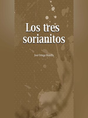 cover image of Los tres sorianitos